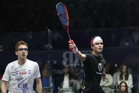 دييجو إلياس يتوج ببطولة الجونة للإسكواش